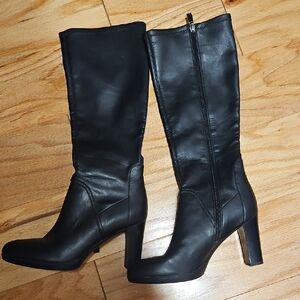 Black Knee-High Boots